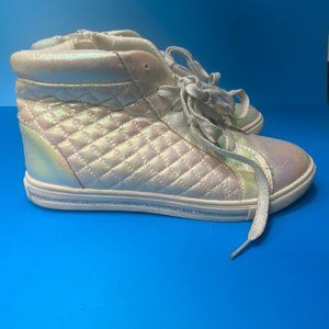 Justice sparkly shoes women's size 7
